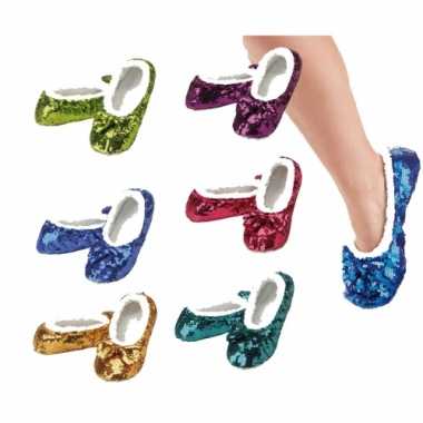 Gekleurde glitterende pailletten  knuffel