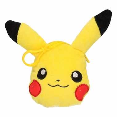 Kinder portemonnee pikachu knuffel