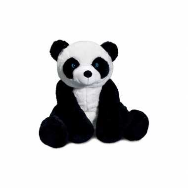 Pandabeer knuffel zittend
