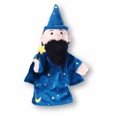 Tovenaar handpop knuffel