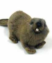Bruine pluche bever knuffel