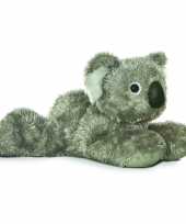 Buideldieren knuffels koala grijs