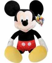 Cartoon knuffels disney mickey mouse muis zwart 10173143