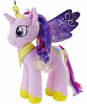 Cartoon knuffels lila paarse pony cadance my little pony