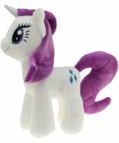 Cartoon knuffels wit paarse pony rarity my little pony 10233467