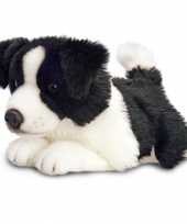 Grote border collie puppy knuffel