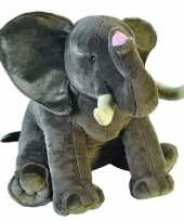 Grote pluche olifant knuffel