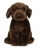 Huisdier labrador hond knuffels bruin 10172508