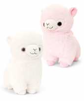 Keel toys pluche roze alpaca lama knuffel