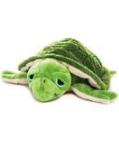 Magnetron groene schildpad knuffeldier