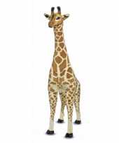Mega pluche giraffe knuffel