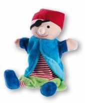 Piraat handpop knuffel