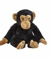 Pluche chimpansee aap apen knuffel 10186550
