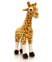 Pluche giraffe knuffel staand cm