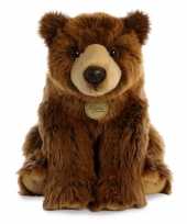 Pluche grizzly beer knuffel
