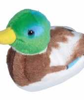 Pluche kleine wilde eenden knuffel