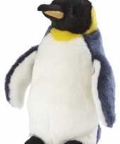 Pluche koningspinguin knuffel