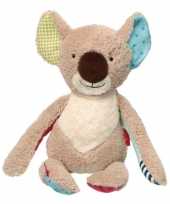Pluche patchwork koala beer knuffel