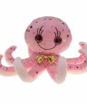 Pluche roze octopus inktvis knuffel