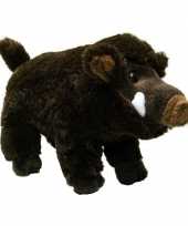 Pluche wild zwijn knuffel 10066011