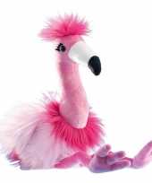 Watervogels knuffels flamingo roze 10176046