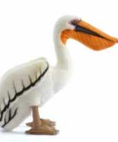 Witte pelikaan knuffel