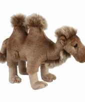 Woestijndieren knuffels kameel bruin