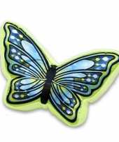 Woondecoratie kussen vlinder knuffel