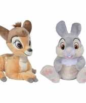 X cartoon knuffels disney bambi stampertje