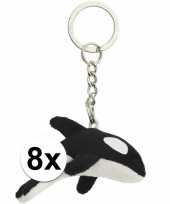 X pluche orka sleutelhangers knuffels