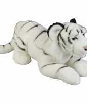 Xl dieren knuffels tijger wit