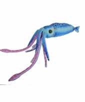 Zeedieren knuffels octopus blauw