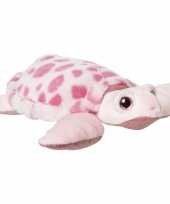 Zeeschildpad knuffeltje roze
